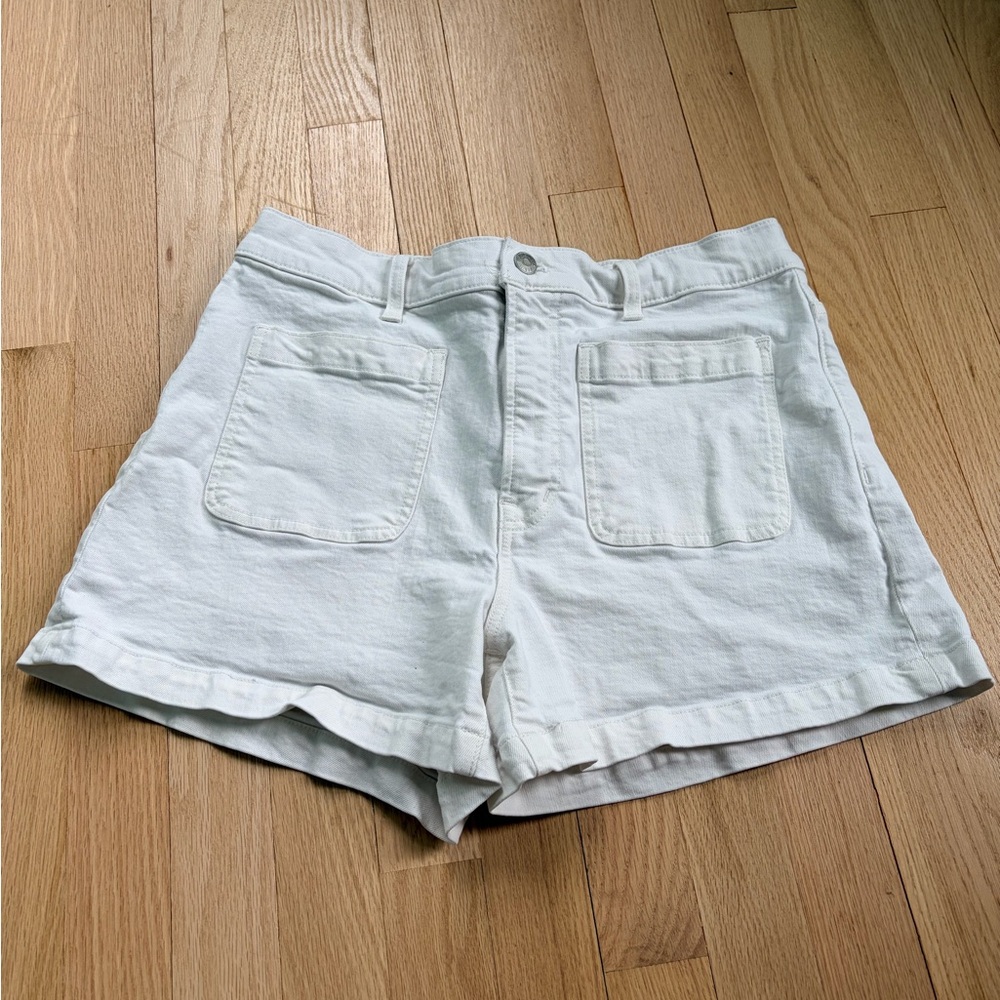 Madewell | Emmett Shorts | White Sz 30